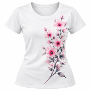 Women’s Floral Print Cotton T-Shirt